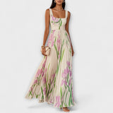 Penelope™ | Chiffon Maxi Ruha Virágos