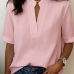 Margaux blúz - Rózsaszín