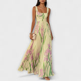 Penelope™ | Chiffon Maxi Ruha Virágos