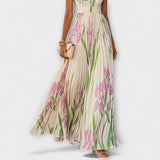 Penelope™ | Chiffon Maxi Ruha Virágos