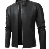 Alexandre™ | Stílusos férfi bőr motoros dzseki