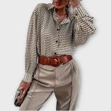 Ashley | Hosszú Ujjú Blúz Vintage Stílusban