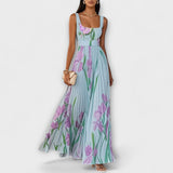 Penelope™ | Chiffon Maxi Ruha Virágos Mintával