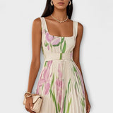 Penelope™ | Chiffon Maxi Ruha Virágos