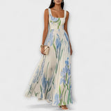Penelope™ | Chiffon Maxi Ruha Virágos