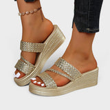 Simone™ Kényelmes Platform Szandál