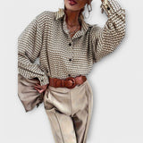 Ashley | Hosszú Ujjú Blúz Vintage Stílusban