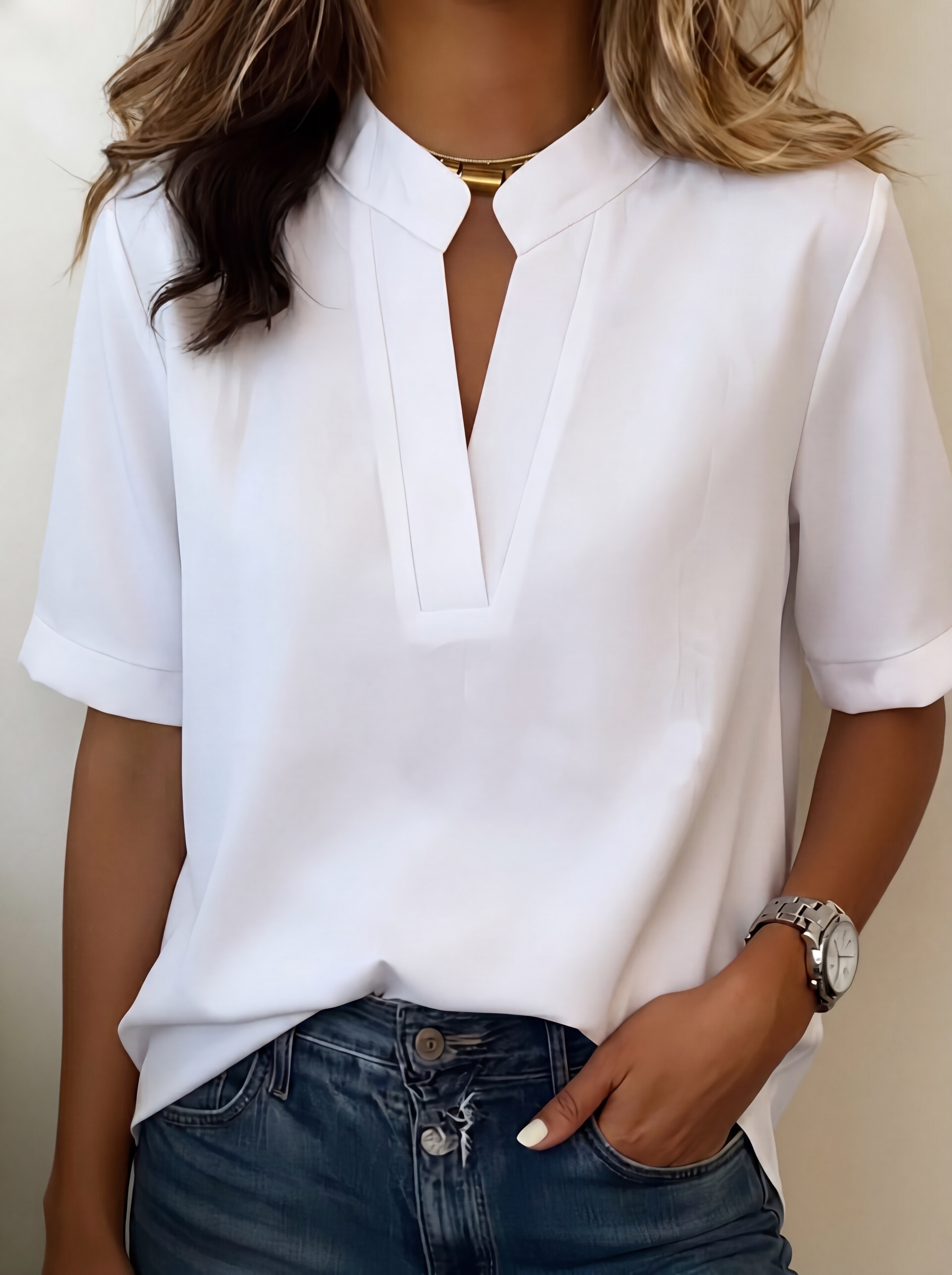 Margaux blúz - Fehér