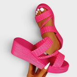 Simone™ Kényelmes Platform Szandál